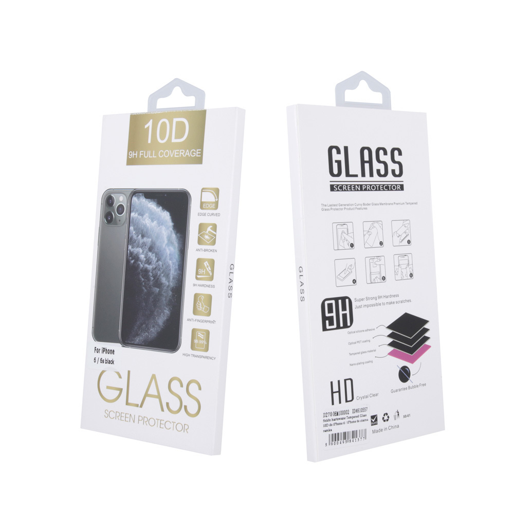 Szko hartowane Tempered Glass 10D czarna ramka Vivo V21 5G / 2
