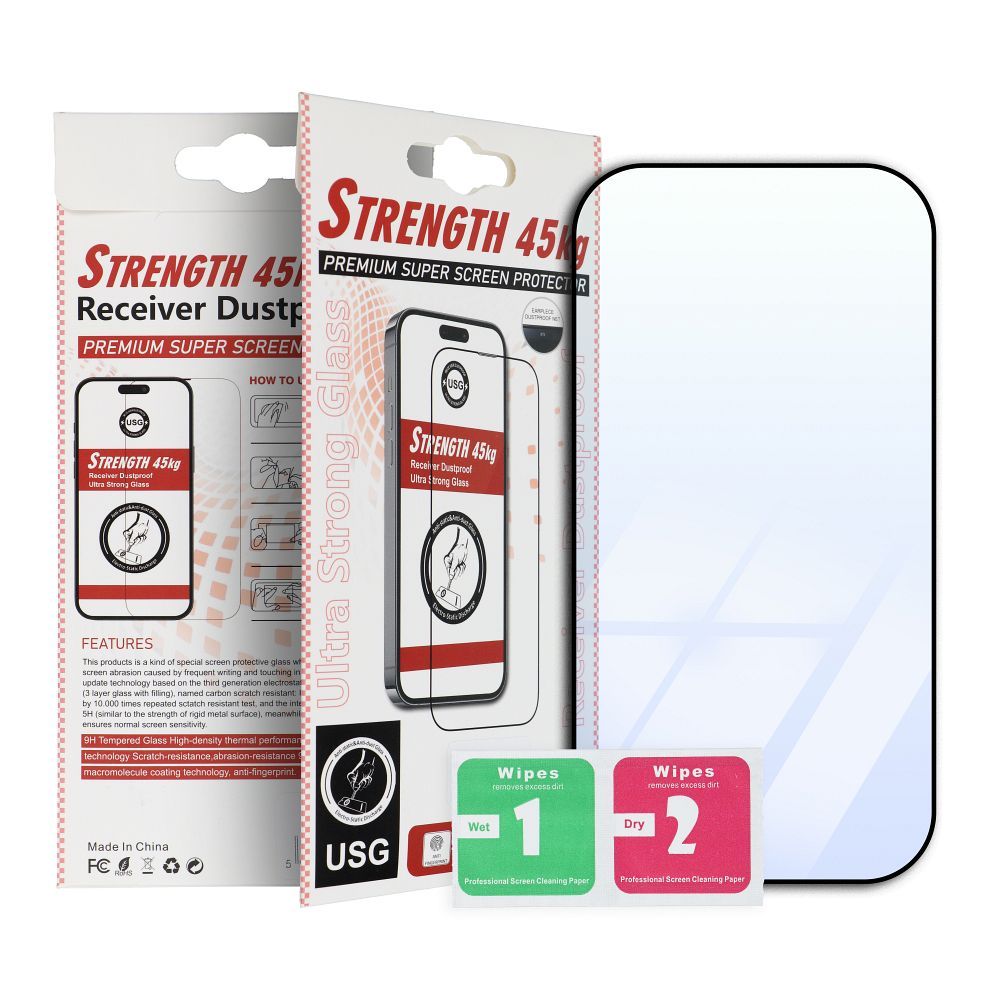 Szkło hartowane Ultra Strong 45kg 9H Xiaomi 15T Pro 5G / 2 Szkło hartowane Ultra Strong 45kg 9H Xiaomi 15T Pro 5G / 2