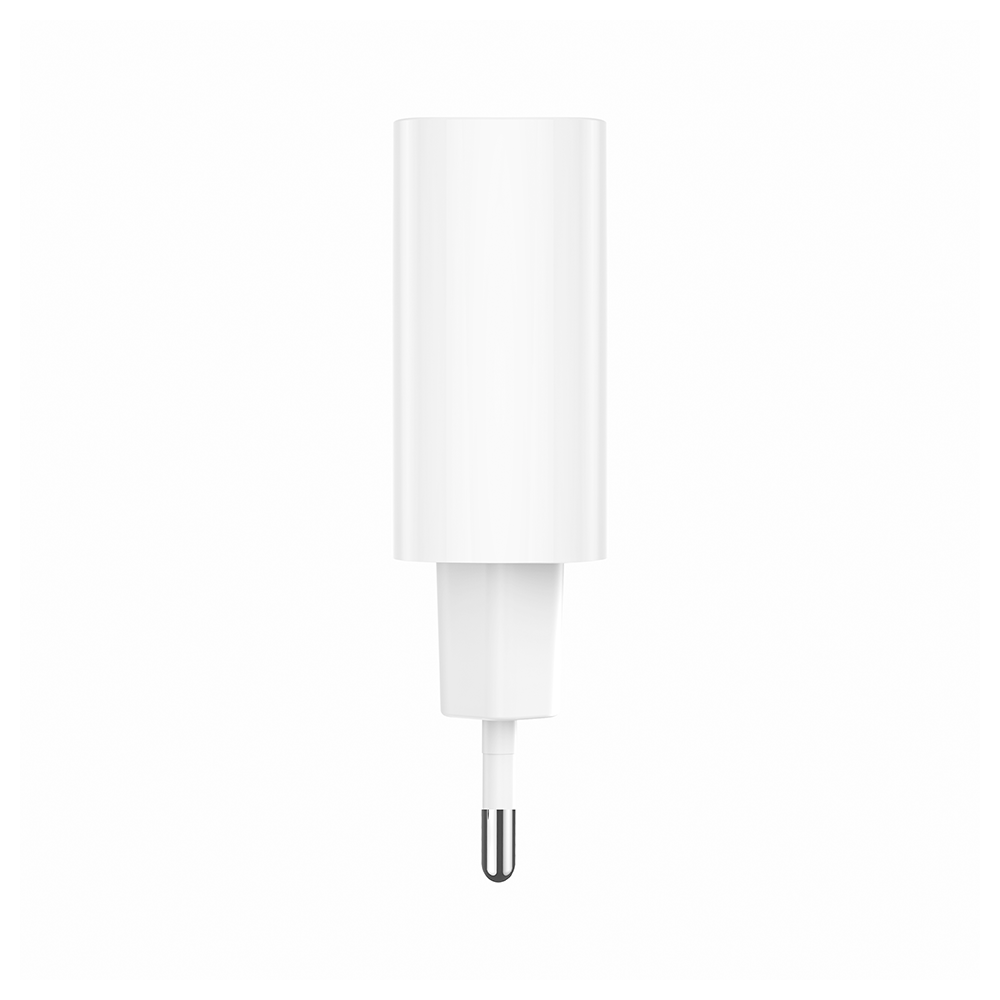 Szybka �adowarka 30W PD QC Forever z kablem USB-C 1m do telefonu 2 wej�cia bia�a Oppo Reno 13FS 5G / 4