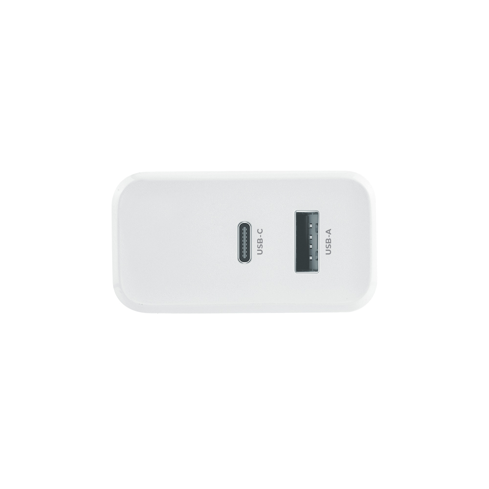 Szybka �adowarka 45W Maxlife 2 wej�cia USB-A i USB-C z d�ugim kablem 2m do telefonu Oppo Reno 13FS 5G / 5