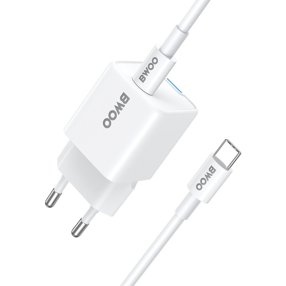 Szybka �adowarka BWOO GaN 30W z kablem USB-C Oppo Reno 13FS 5G / 3