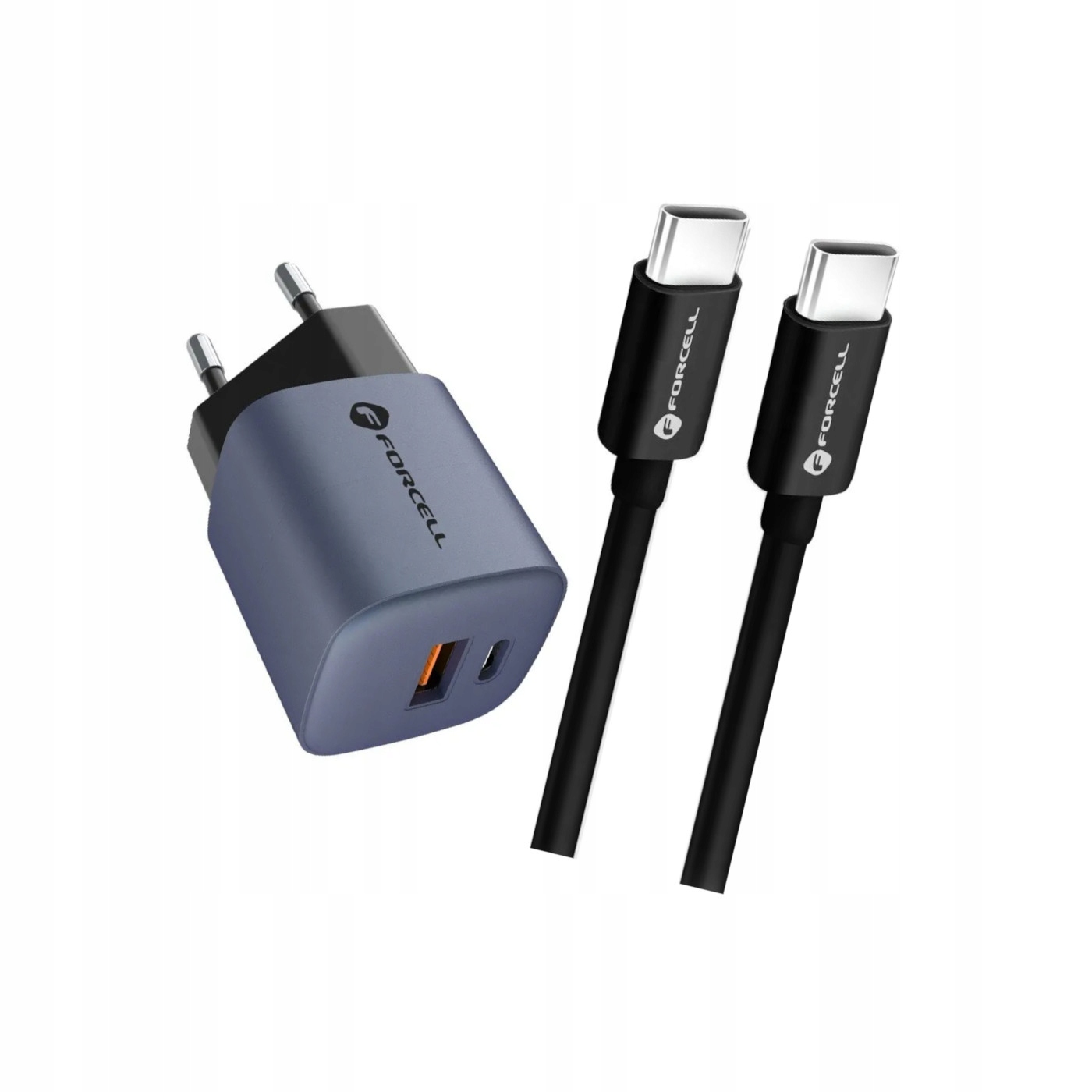 Szybka �adowarka FORCELL 33W GaN z bardzo d�ugim kablem 3m Oppo Reno 13FS 5G