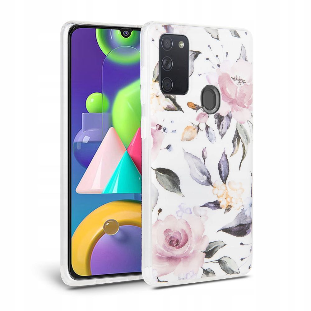 Tech-protect Floral Galaxy A21s Białe Samsung Galaxy A21s Tech-protect Floral Galaxy A21s Białe Samsung Galaxy A21s
