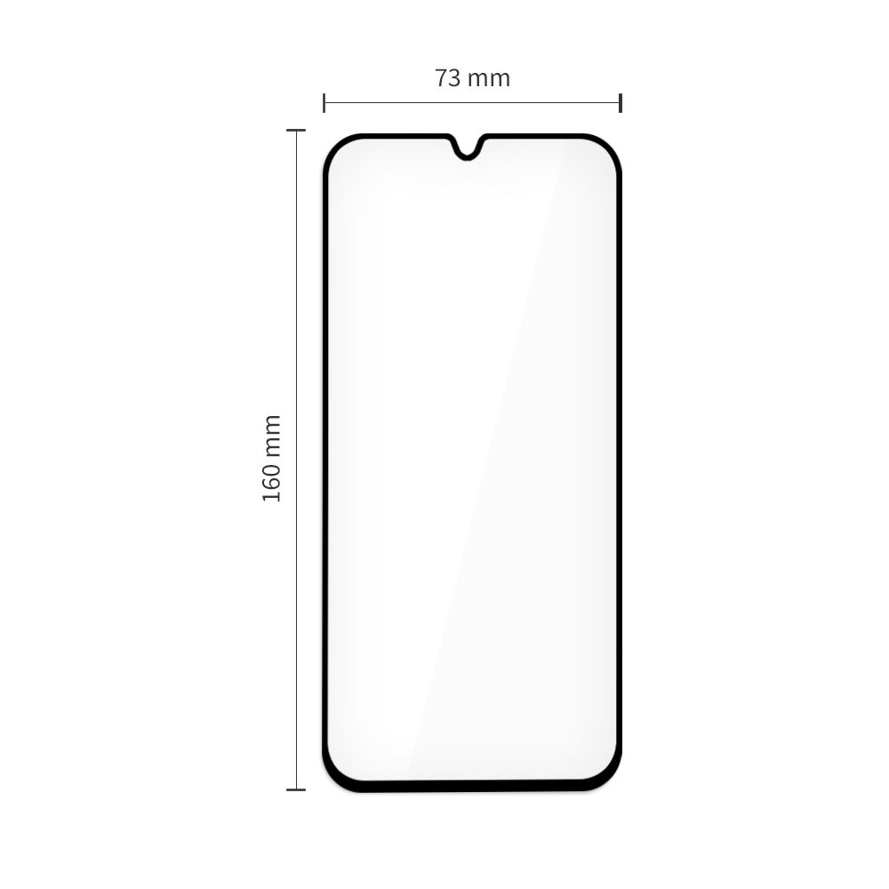 Tech-protect Glass Fit+ 2-pack czarne Samsung Galaxy A17 / 2