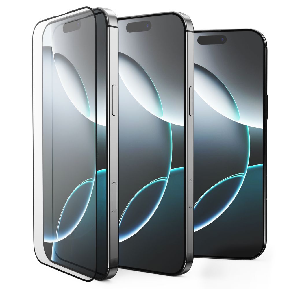 Tech-protect Glass Fit+ 2-pack czarne Samsung Galaxy A17 / 7