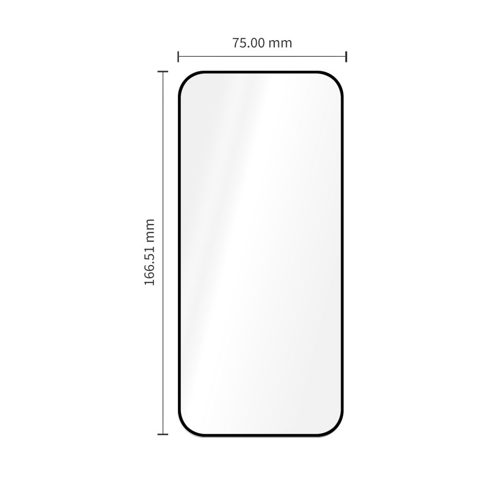 Tech-protect Glass Fit+ 2-pack czarne Xiaomi Redmi 17 4G / 2