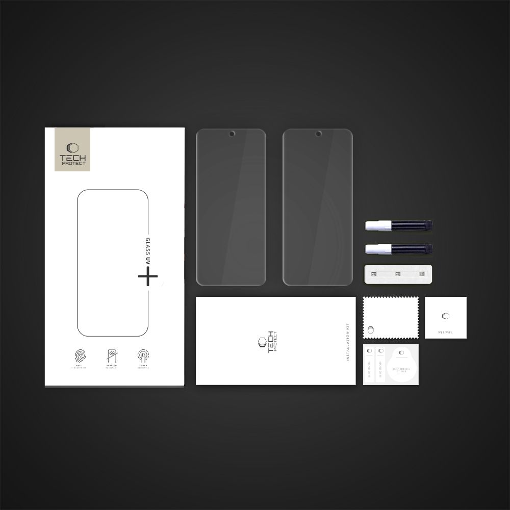 Tech-protect Glass Uv+ 2-pack prze�roczyste Motorola Edge 60 Pro 5G / 2