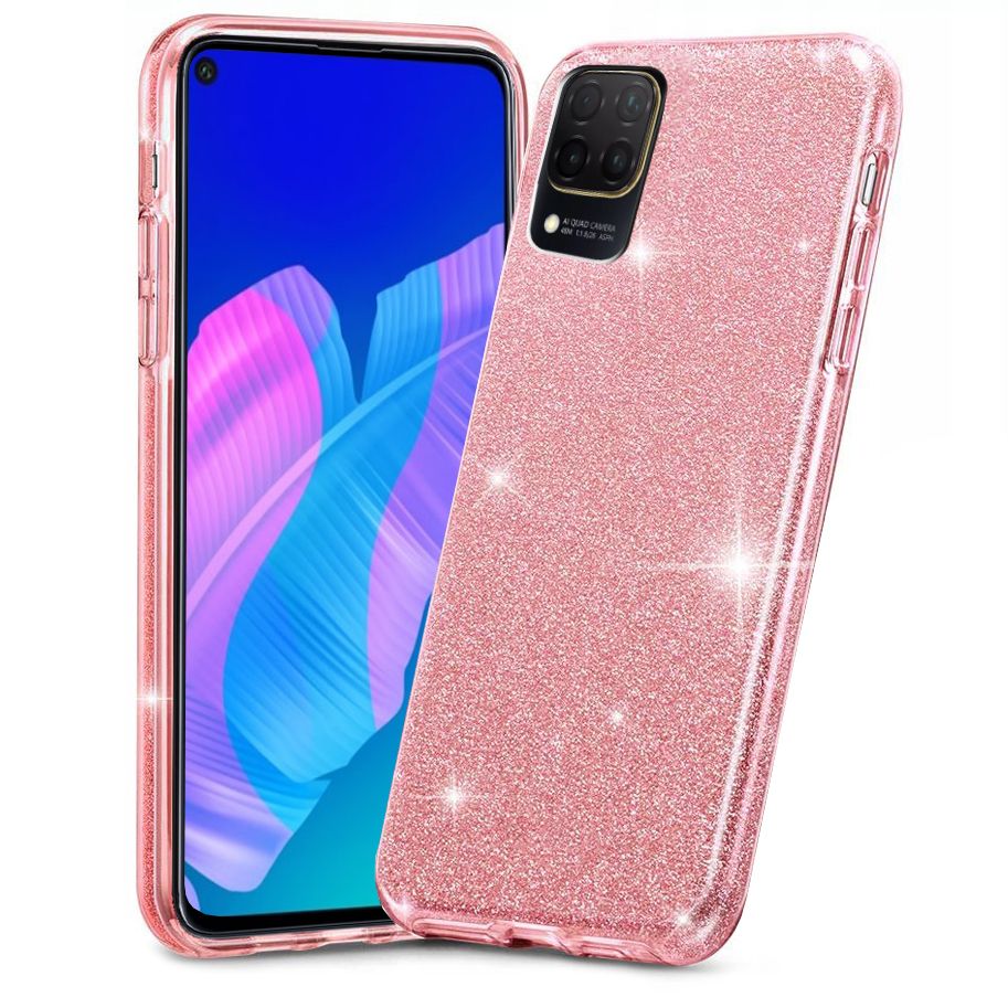 Tech-protect Glitter Shine Różowe Huawei P40 Lite Tech-protect Glitter Shine Różowe Huawei P40 Lite