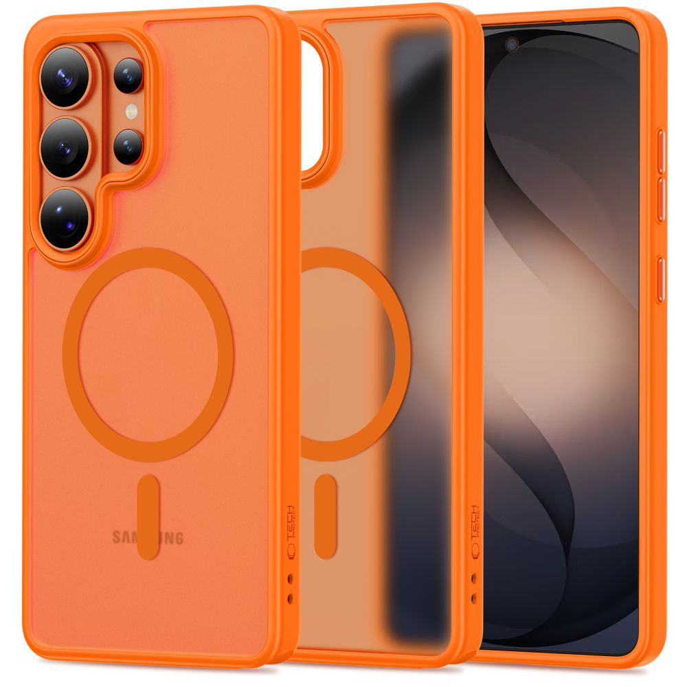 Tech-protect Magmat Magsafe Matte orange Samsung Galaxy S26 Ultra