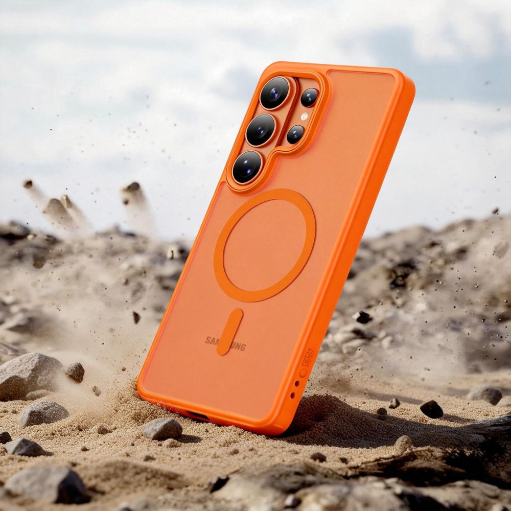 Tech-protect Magmat Magsafe Matte orange Samsung Galaxy S26 Ultra / 6