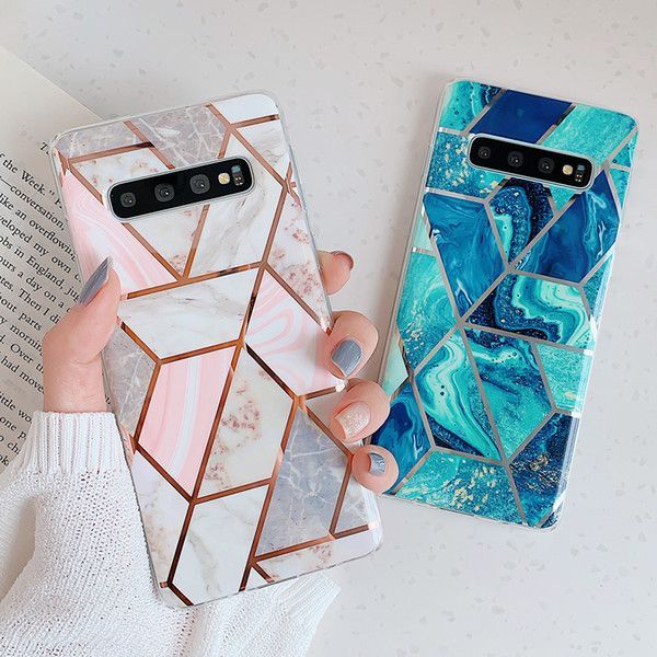 Tech-protect Marble Niebieskie Samsung Galaxy A41 / 3 Tech-protect Marble Niebieskie Samsung Galaxy A41 / 3
