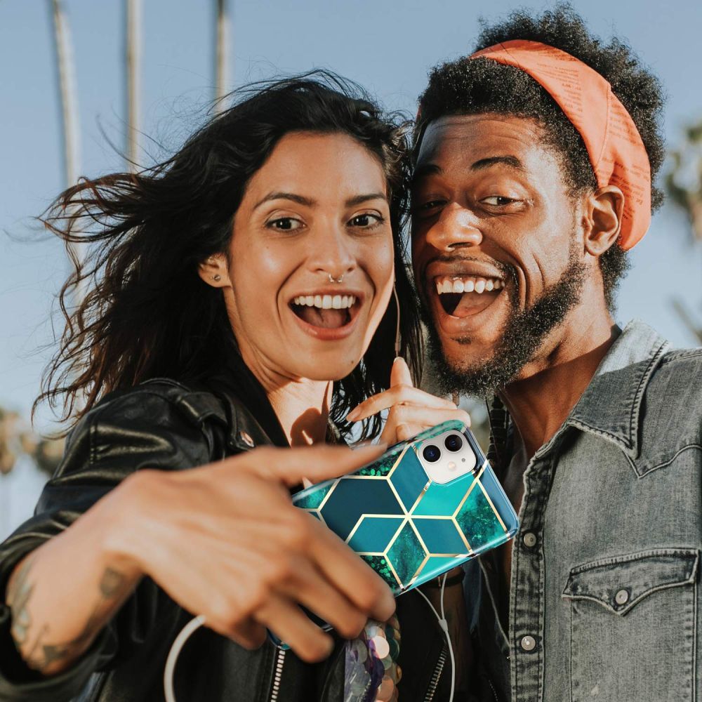 Tech-protect Marble Niebieskie Samsung Galaxy A41 / 4 Tech-protect Marble Niebieskie Samsung Galaxy A41 / 4