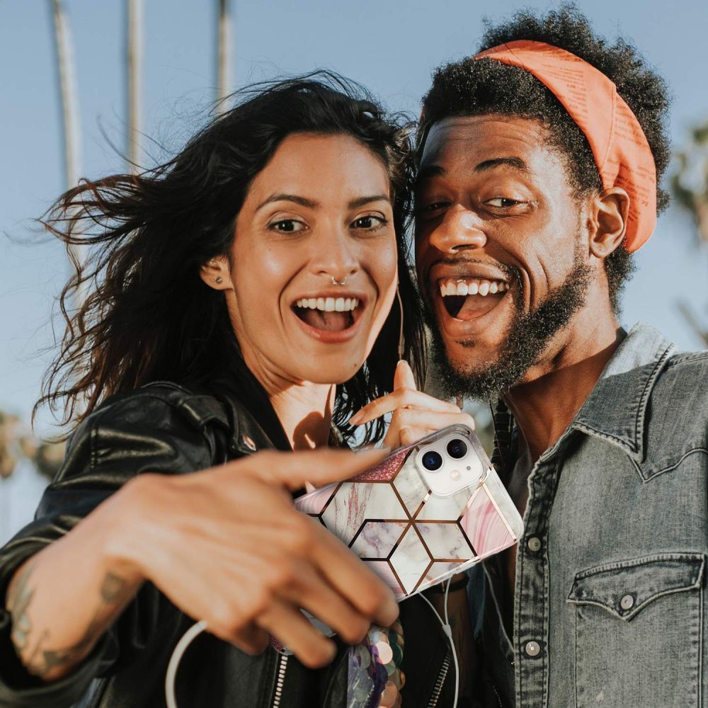 Tech-protect Marble Różowe Huawei P40 Lite / 5 Tech-protect Marble Różowe Huawei P40 Lite / 5