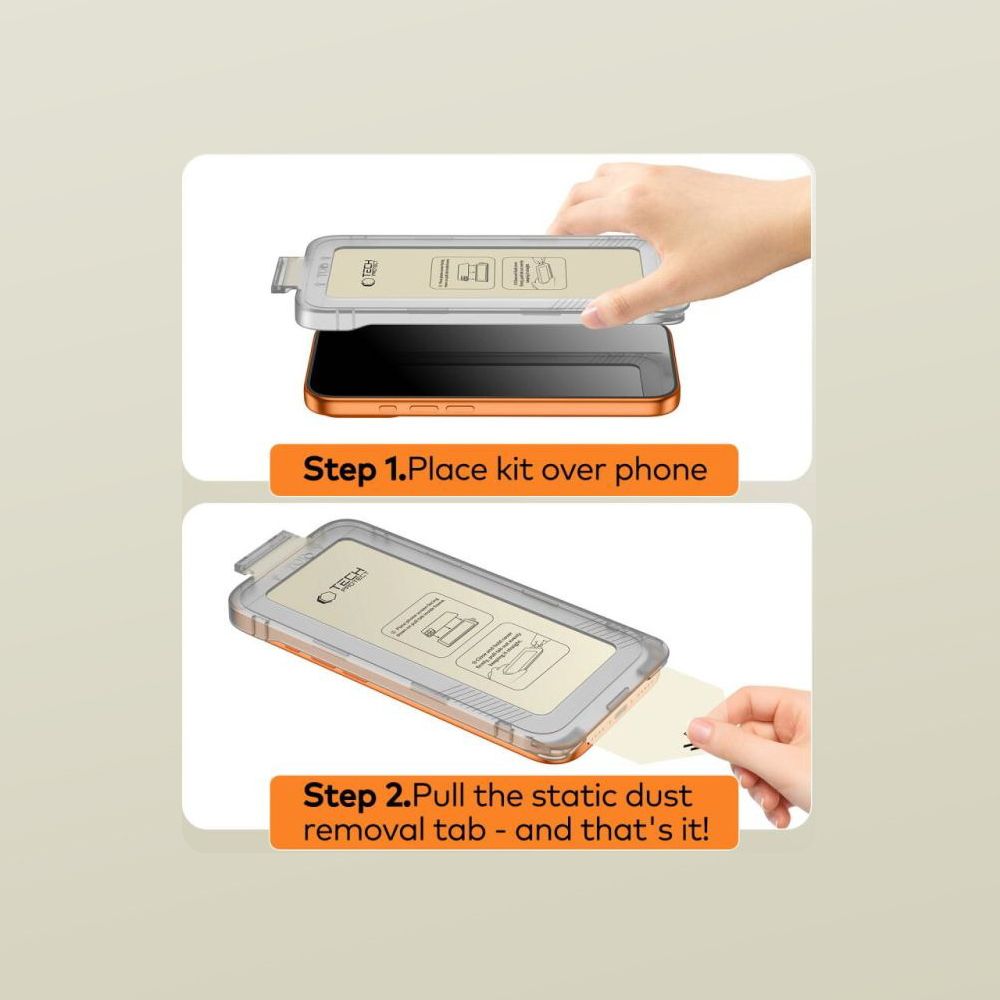 Tech-protect Quick Set+ 2-pack czarne Samsung Galaxy S26 Ultra / 6