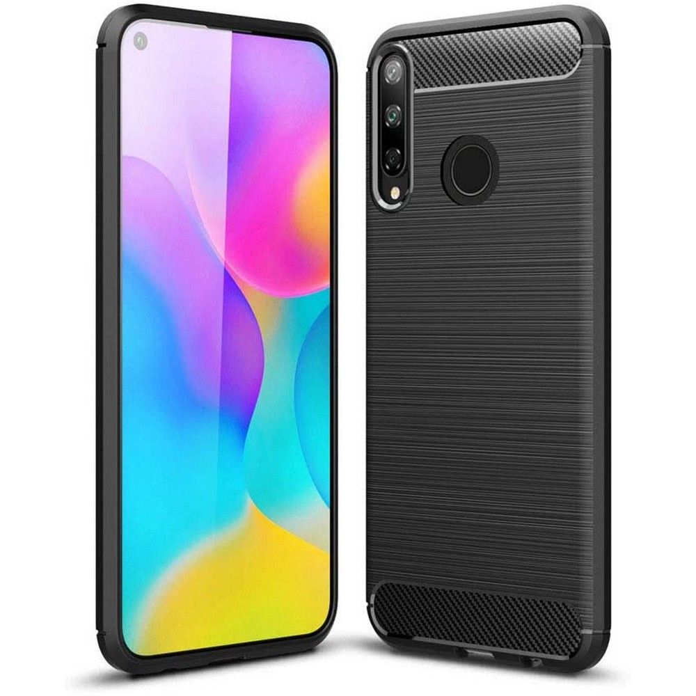 Tech-protect Tpucarbon Czarne Huawei P40 Lite E Tech-protect Tpucarbon Czarne Huawei P40 Lite E