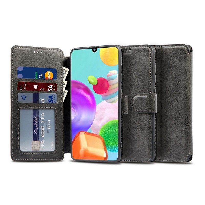 Tech-protect Wallet Galaxy A21s Czarne Samsung Galaxy A21s