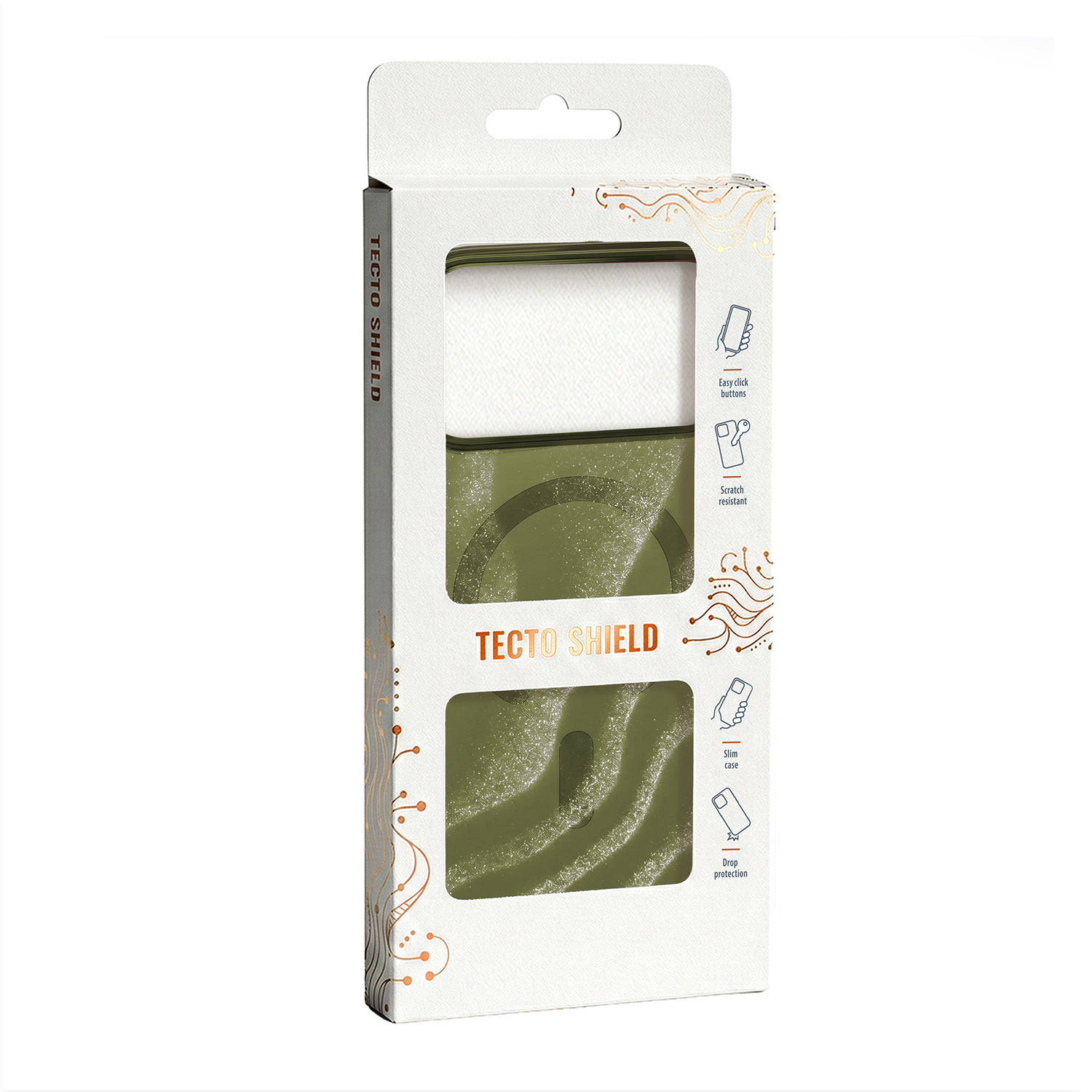 Tecto Shield nak�adka Desert Mag Apple iPhone 17 / 11
