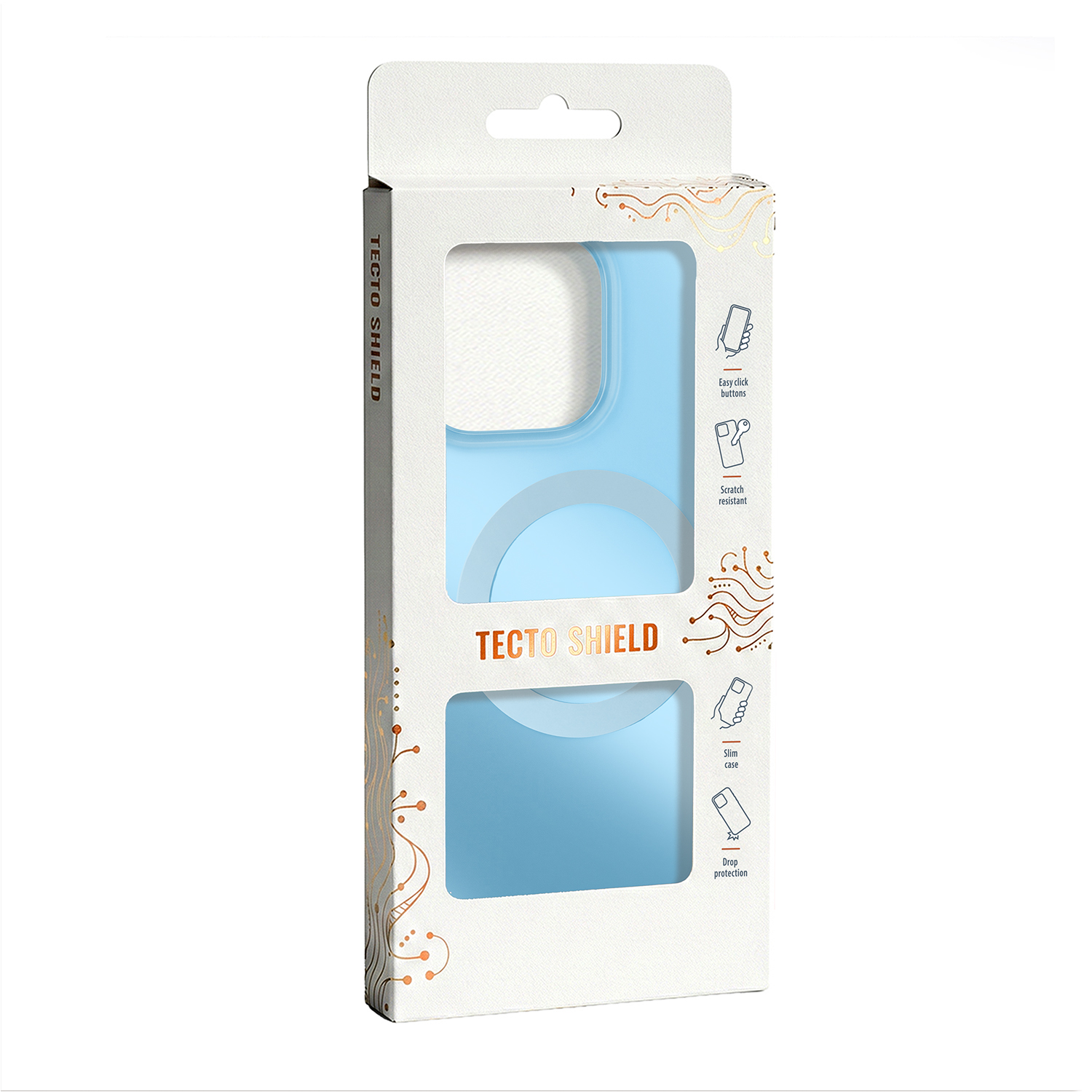 Tecto Shield nak�adka Mistiq Mag b��kitna Apple iPhone 17 / 8