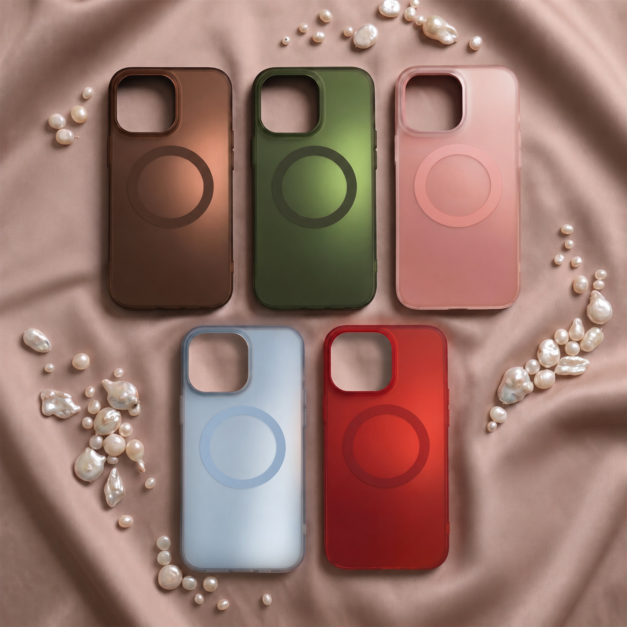 Tecto Shield nak�adka Mistiq Mag br�zowa Apple iPhone 17 / 6