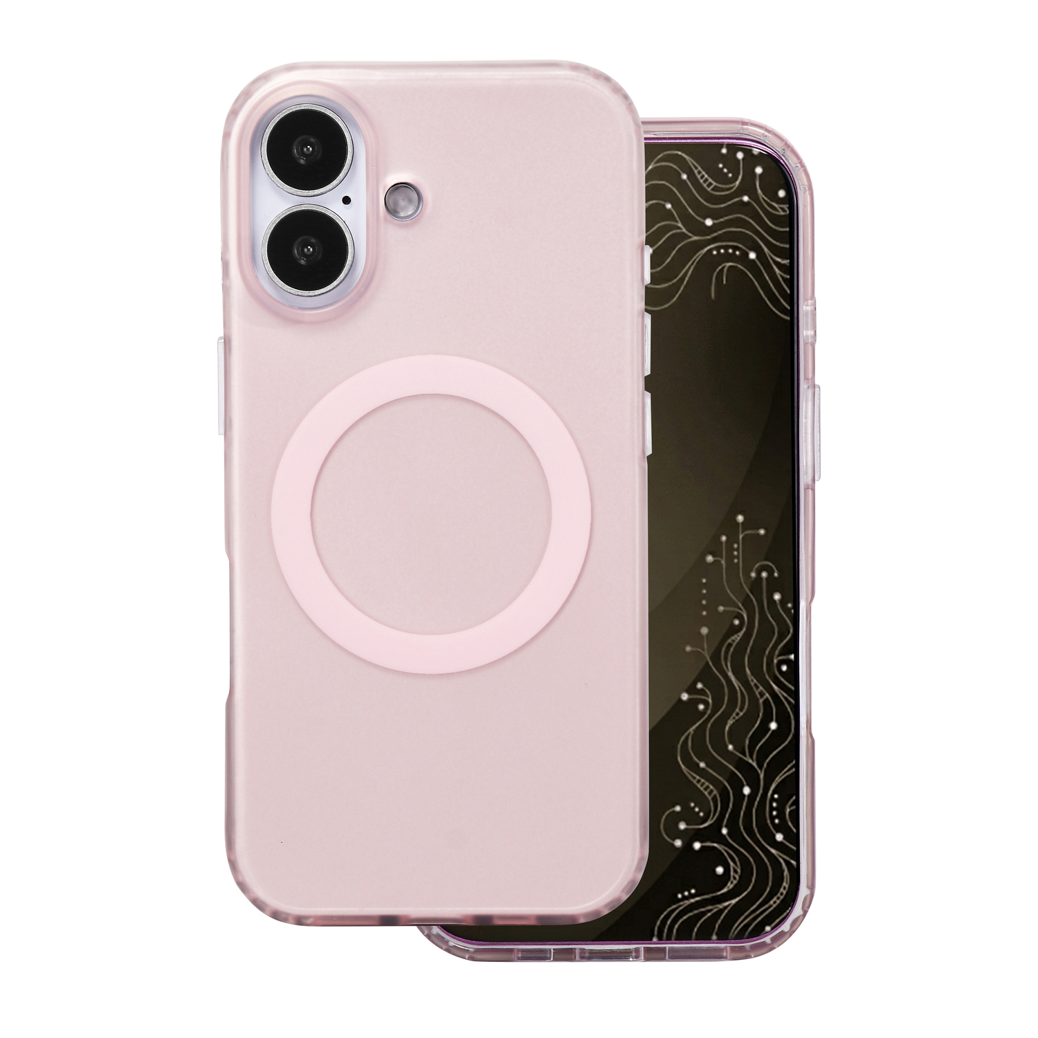 Tecto Shield nak�adka Mistiq Mag r�owa Apple iPhone 17