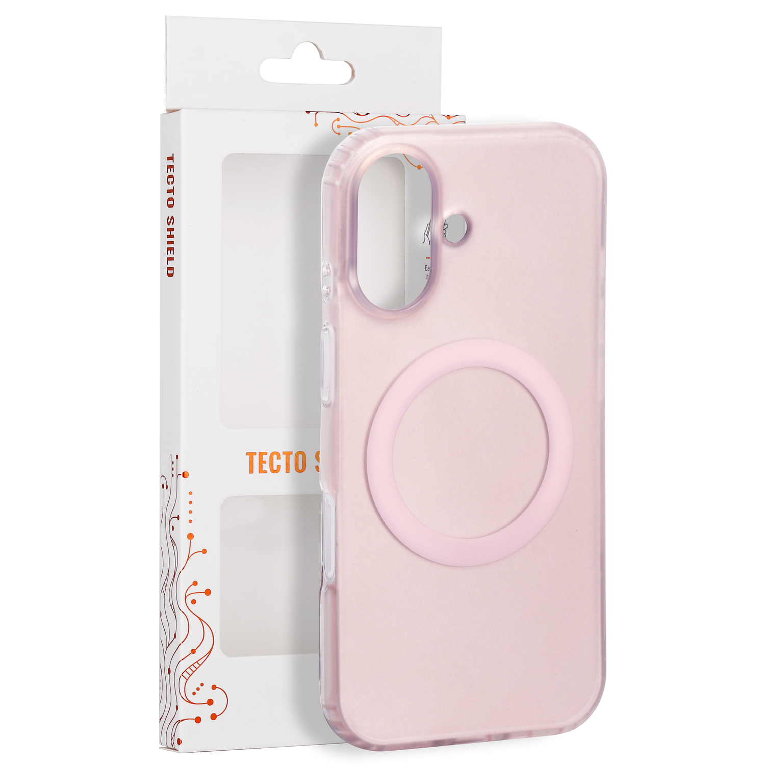Tecto Shield nak�adka Mistiq Mag r�owa Apple iPhone 17 / 7