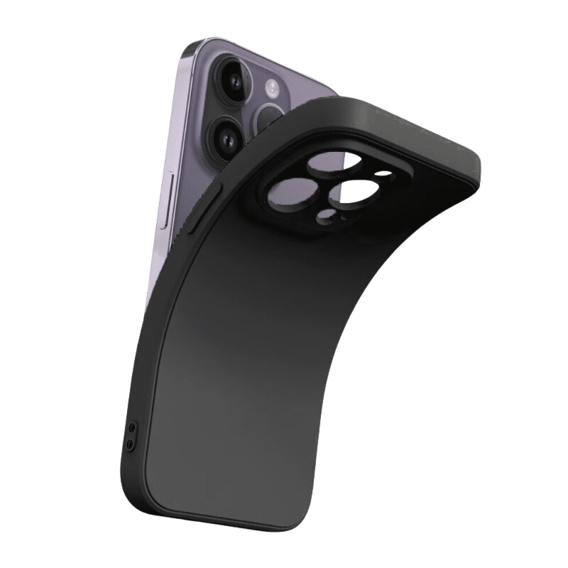 Pokrowiec silikonowy Tint Case czarny Motorola Moto G86 / 5