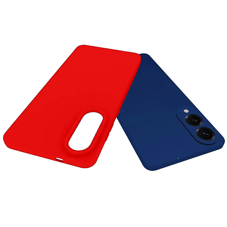 Pokrowiec silikonowy Tint Case czerwony Samsung Galaxy S25 Edge / 2 Pokrowiec silikonowy Tint Case czerwony Samsung Galaxy S25 Edge / 2