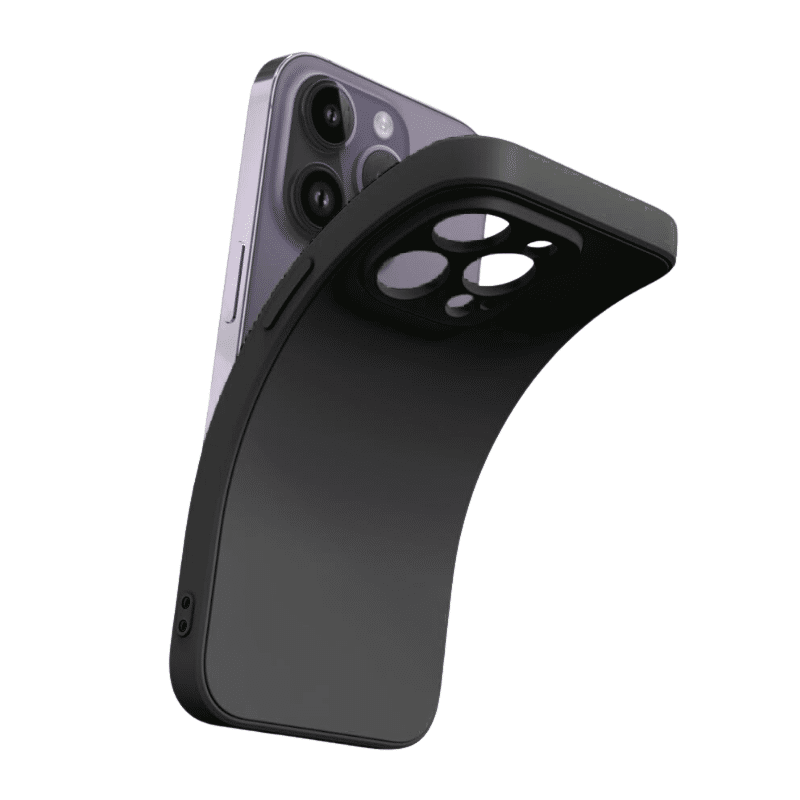 Pokrowiec silikonowy Tint Case czarny Xiaomi Note 14 5G / 8