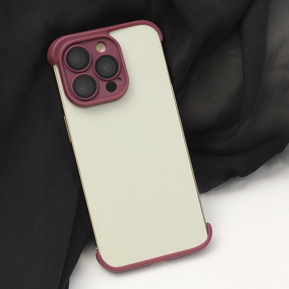 TPU mini bumpers z ochron aparatu Apple iPhone 12 6,1 cali / 4