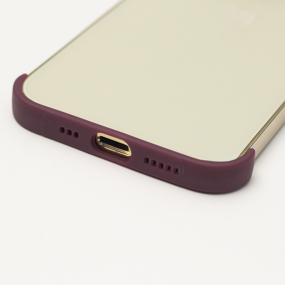 TPU mini bumpers z ochron aparatu Apple iPhone 12 6,1 cali / 6
