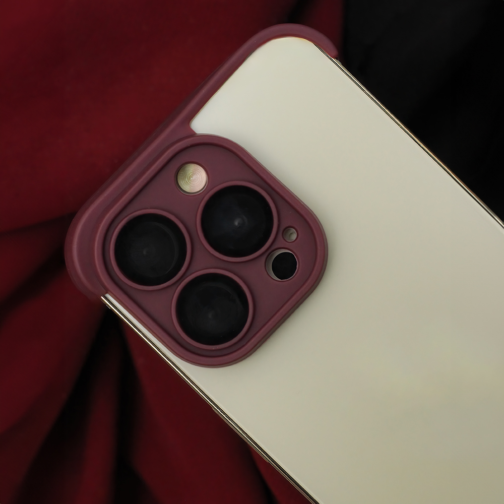 TPU mini bumpers z ochron aparatu Apple iPhone 12 6,1 cali / 9