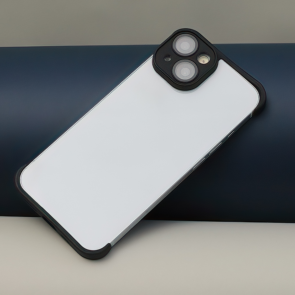 TPU mini bumpers z ochron aparatu czarny Apple iPhone 12 6,1 cali / 4