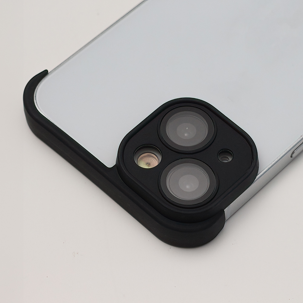 TPU mini bumpers z ochron aparatu czarny Apple iPhone 12 6,1 cali / 8