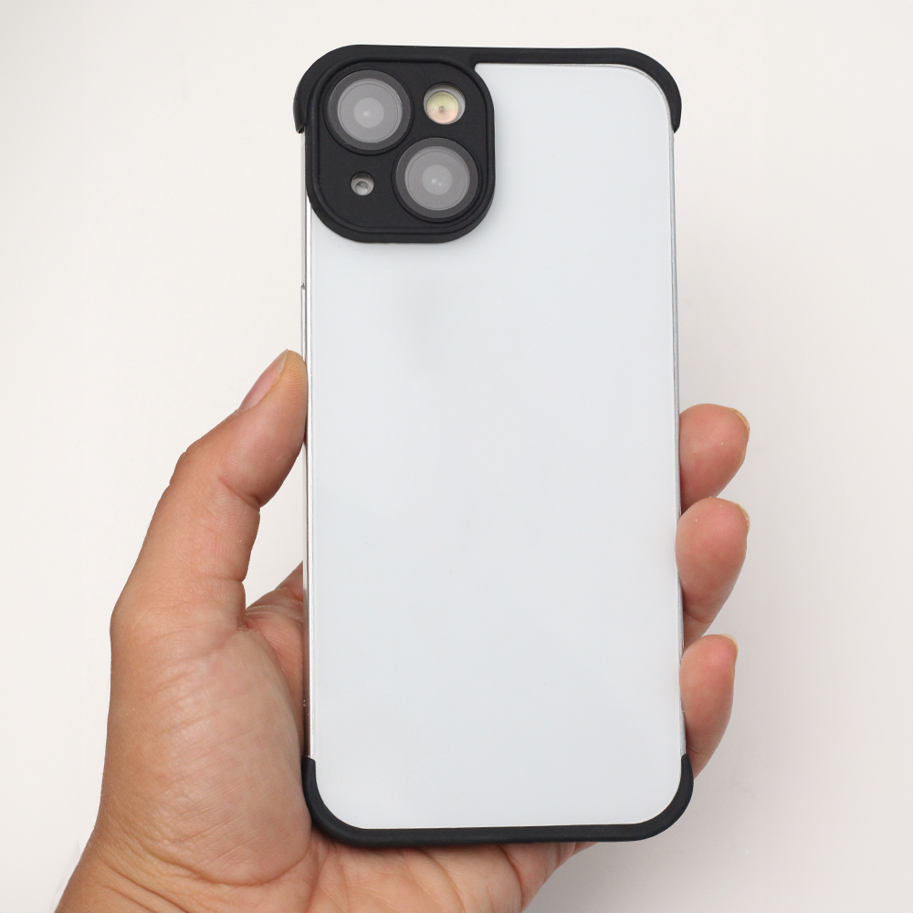 TPU mini bumpers z ochroną aparatu czarny Apple iPhone 13 / 10 TPU mini bumpers z ochroną aparatu czarny Apple iPhone 13 / 10