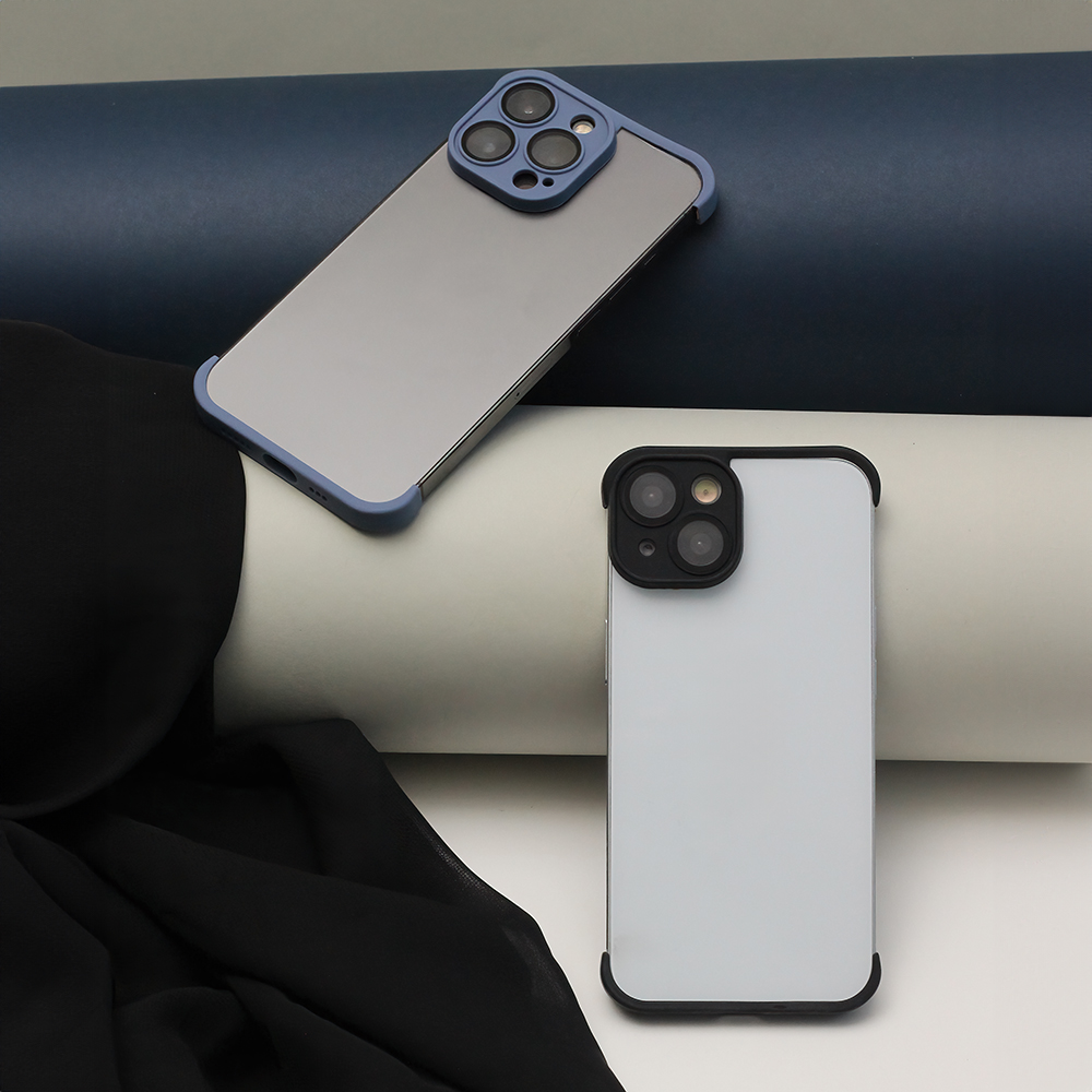 TPU mini bumpers z ochron aparatu niebieski Apple iPhone 12 6,1 cali / 10
