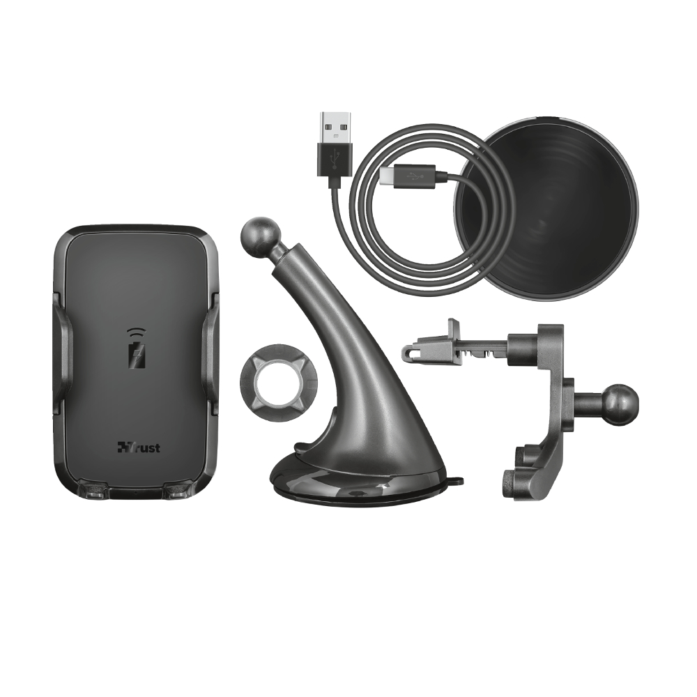 Trust �adowarka indukcyjna w uchwycie samochodowym Yudo / 8