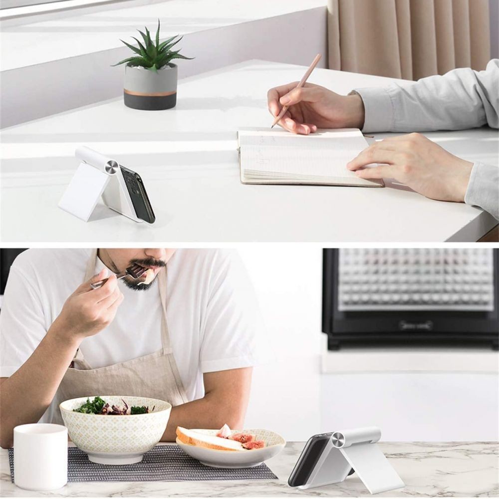 Uchwyt biurkowy Tech-Protect Z1 podstawka na telefon czarny Samsung Galaxy F12 / 4