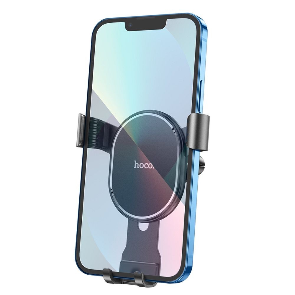 Uchwyt na telefon do samochodu grawitacyjny Hoco do kratki czarny Samsung Galaxy F02S / 3 Uchwyt na telefon do samochodu grawitacyjny Hoco do kratki czarny Samsung Galaxy F02S / 3