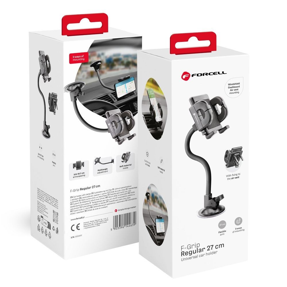 Uchwyt na telefon do samochodu z d�ugim ramieniem 27cm Samsung Galaxy A27 5G / 2