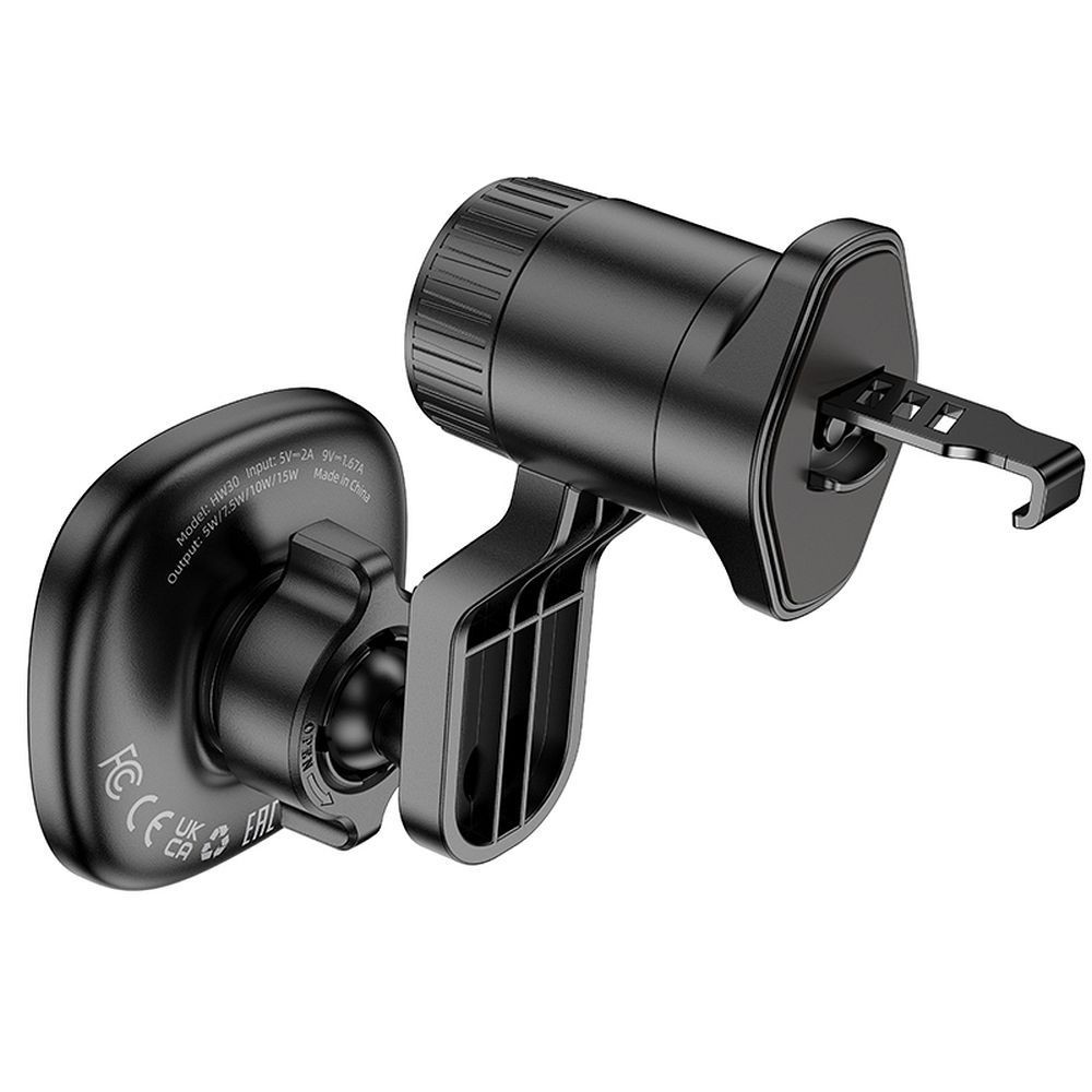 Uchwyt na telefon do samochodu z ładowaniem indukcyjnym qi 15 W do kratki nawiewu Samsung Galaxy F12 / 8 Uchwyt na telefon do samochodu z ładowaniem indukcyjnym qi 15 W do kratki nawiewu Samsung Galaxy F12 / 8