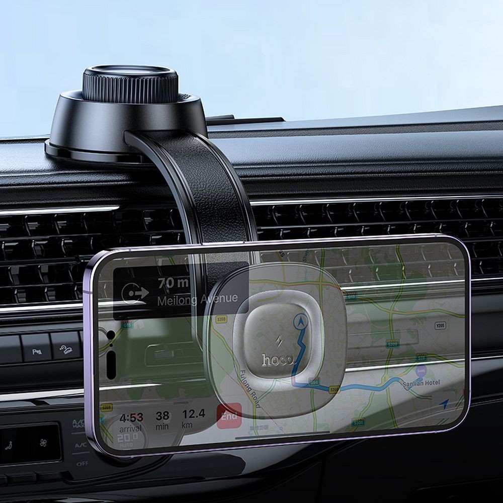 Uchwyt na telefon do samochodu z �adowaniem indukcyjnym qi 15 W na desk� rozdzielcz� Samsung Galaxy F02S / 6