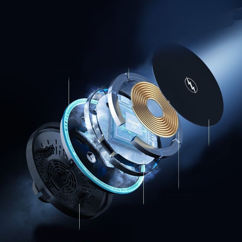 UCHWYT SAM. T-PHOX iMAG MAGNETIC WIRELESS BLACK / 4