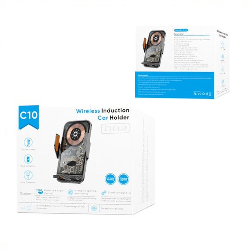 UCHWYT SAM. T-PHOX T-C10 15W WIRELESS BEZPRZEWODOWY BLACK / 6