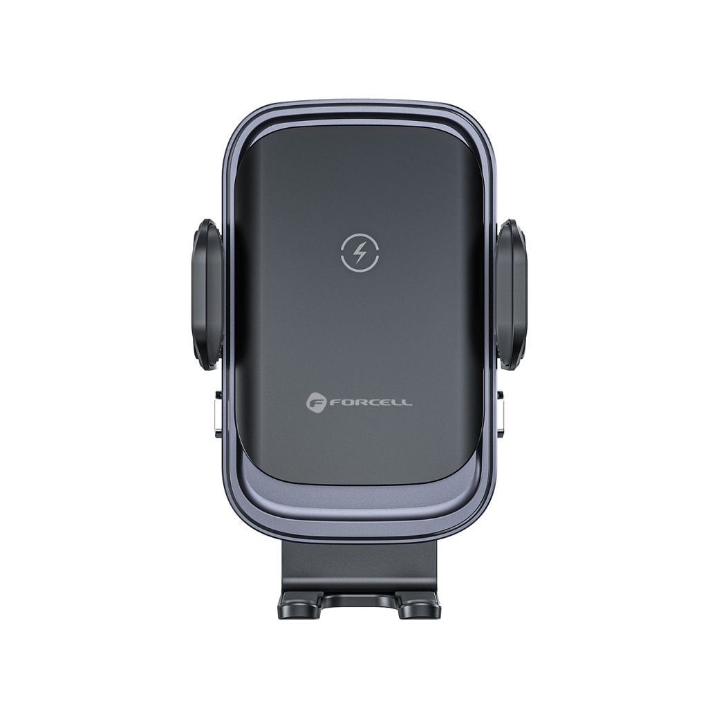 uchwyt samochodowy indukcyjny do kratki 15W Forcell F-GRIP Grand  srebrny / 8