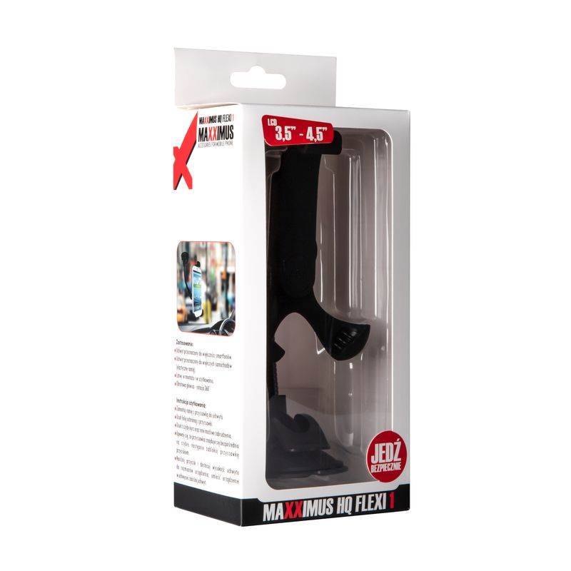 UCHWYT SAMOCHODOWY MAXXIMUS HQ FLEXI 1 Rozmiar 3,5``- 4,7`` / 3