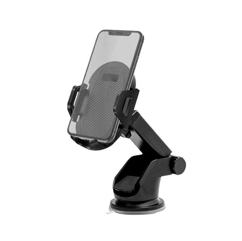 UCHWYT SAMOCHODOWY TC-081 DO SZYBY BLACK / CZARNY / 2