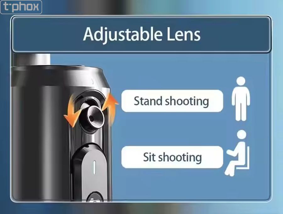 UCHWYT/GIMBAL T-PHOX ICIRCLE TRIPOD FACE TRACKING AI 360 BLACK / 6