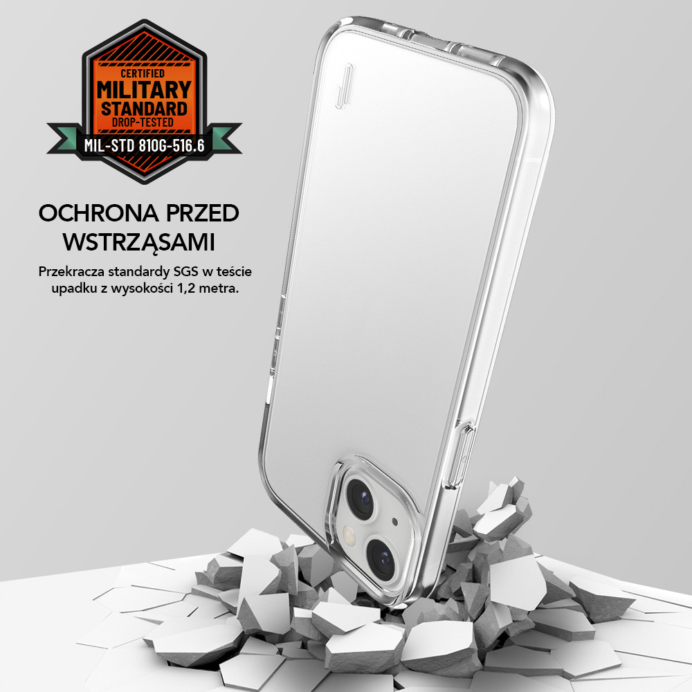 Ugly Rubber nakadka Pure transparentna Apple iPhone SE 2022 / 6