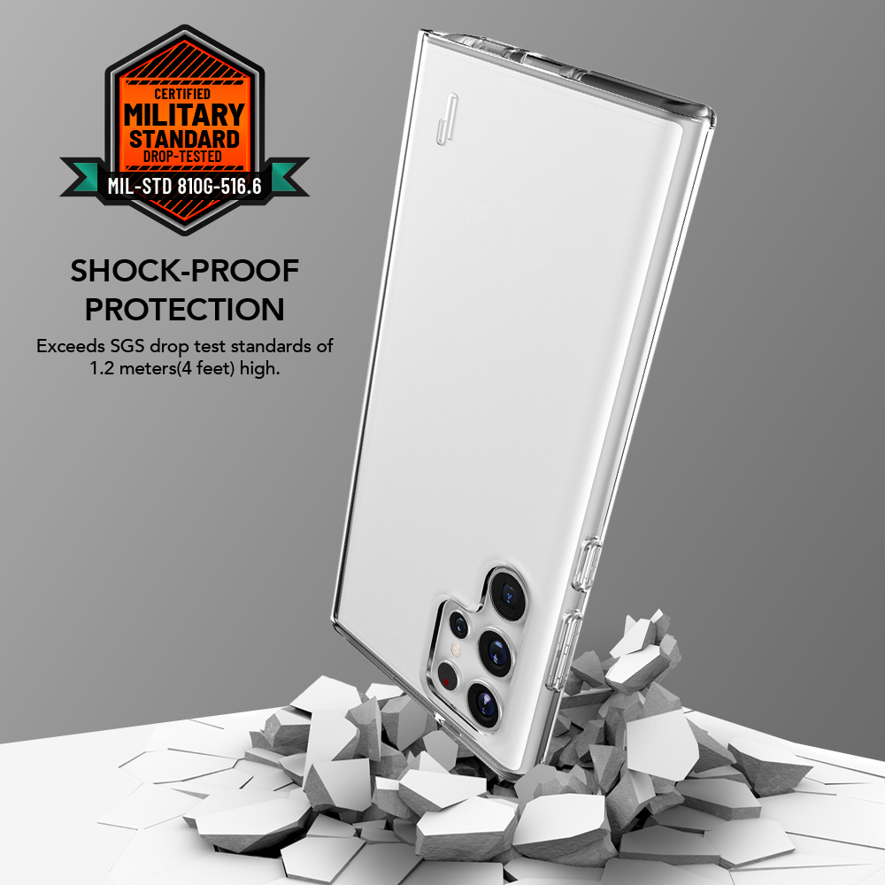 Ugly Rubber nak�adka Pure transparentna Samsung Galaxy S23 Ultra / 5