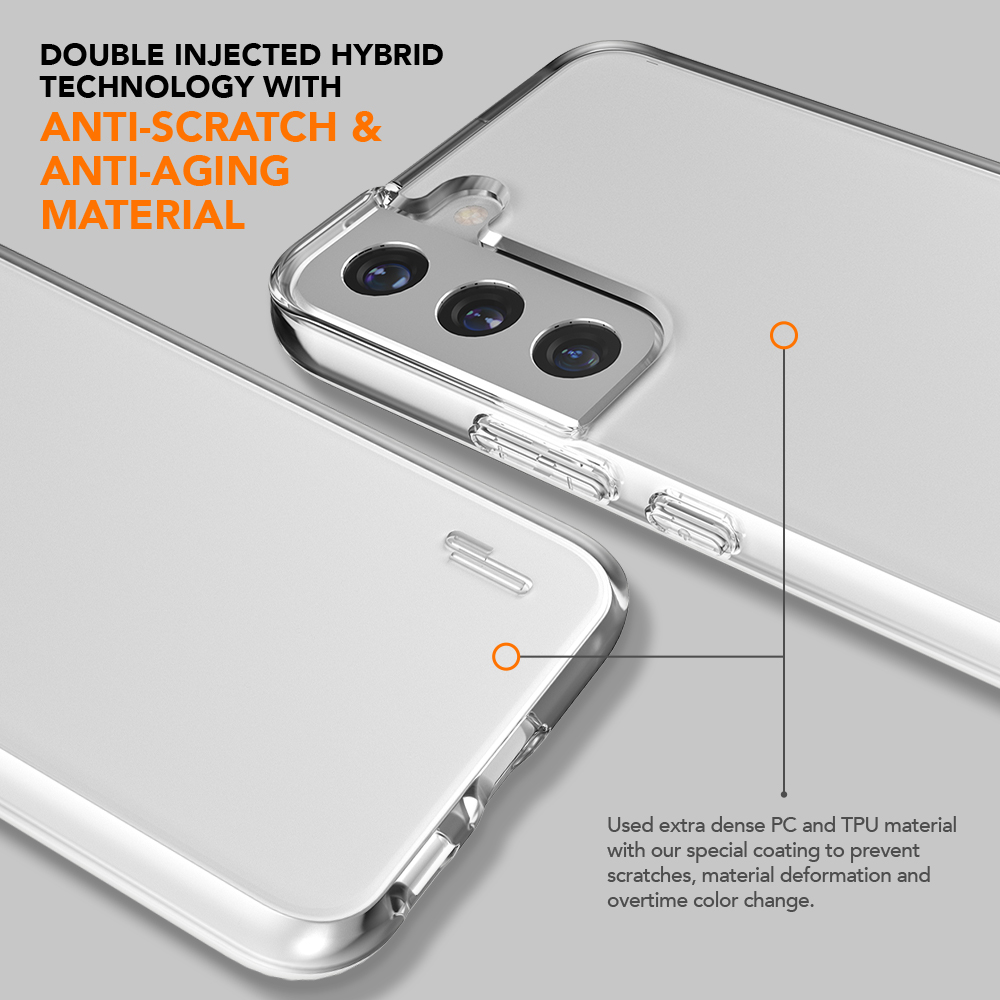 Ugly Rubber nakadka Pure transparentna Samsung Galaxy S23 / 7